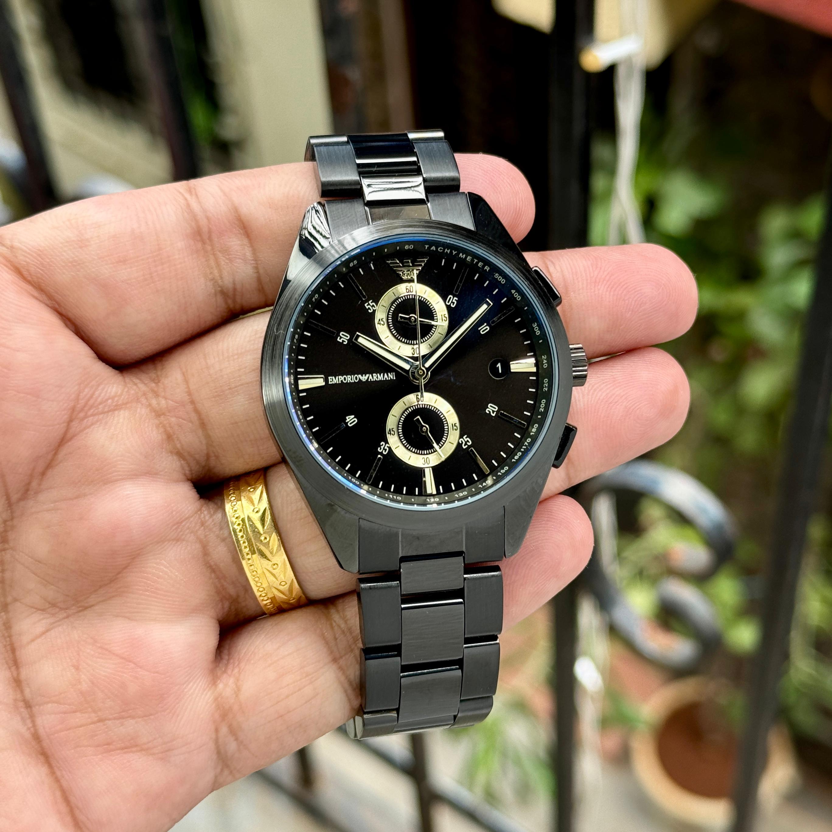 EMPORIO ARMANI Chronograph Analog Watch for Men
